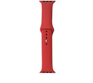 Silicone strap for Apple Watch 38/40/41mm red S/M - Watch Strap