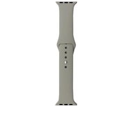 Silicone strap for Apple Watch 38/40/41mm grey S/M - Watch Strap