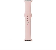 Silicone strap for Apple Watch 38/40/41mm light pink S/M - Watch Strap