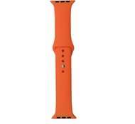 Silicone strap for Apple Watch 42/44/45mm orange L - Watch Strap