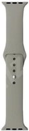 Silicone strap for Apple Watch 42/44/45mm grey L - Watch Strap