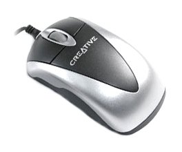 Myš Creative Optical Mouse Notebook, optická, PS/2+USB - Mouse - Main image