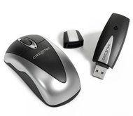 Myš Creative Wireless Notebook Optical Mouse, bezdrátová optická, PS/2+USB - Mouse
