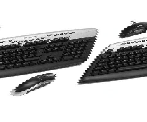 Creative Desktop Wireless 6000, bezdrátová klávesnice a optická myš - USB - - - Main image