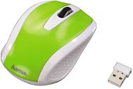 Hama AM-7200 white and green - Mouse