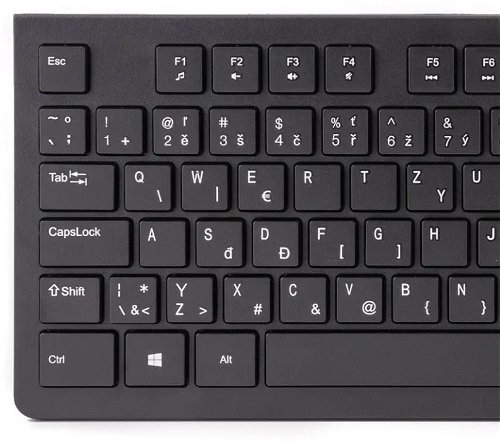Hama Basic KC-200 - schwarz Tastatur - CZ 