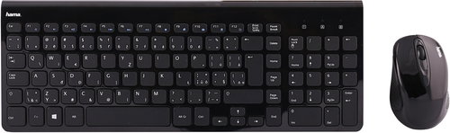 Hama "Trento" Wireless Keyboard/Mouse Set - Keyboard and Mouse Set - Main image