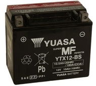 YUASA YTX12-BS, 12V,  10Ah - Motobaterie