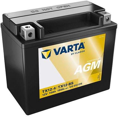 VARTA YTX12-BS, 10Ah, 12V - Motorcycle batteries - Main image