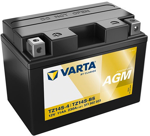 VARTA TTZ14S-BS / YTZ14S-BS, 11Ah, 12V - Motorcycle batteries - Main image