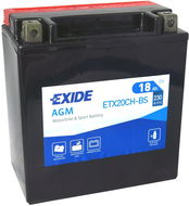 EXIDE ETX20CH-BS, 12V, 18Ah, 230A - Motobaterie