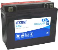 EXIDE ETX24HL-BS, 12V, 21Ah, 350A - Motobaterie