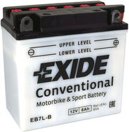 EXIDE BIKE Conventional 8Ah, 12V, YB7L-B / 12N7-3B - Motorcycle batteries