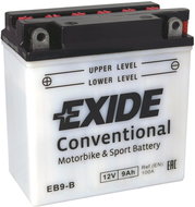 EXIDE BIKE Conventional 9Ah, 12V, YB9-B / 12N9-4B-1 - Motorcycle batteries