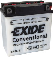 EXIDE BIKE Conventional 9Ah, 12V, YB9L-B / 12N9-3B - Motorcycle batteries