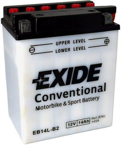 EXIDE BIKE Conventional 14Ah, 12V, YB14L-B2 - Motorcycle batteries - Main image