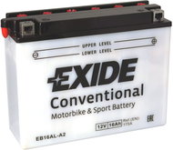 EXIDE BIKE Conventional 16Ah, 12V, YB16AL-A2 - Motorcycle batteries