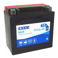 EXIDE ETX14L-BS, 12V, 12Ah - Motobaterie