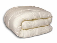 MyBestHome Prošívaná antialergická celoroční přikrývka GEMMA ANTIBACTERIAL smetanová 200x220 cm  - Duvet 