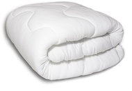 MyBestHome Prošívaná antialergická celoroční přikrývka HYPO POLAR FLEECE bílá 140x200 cm  - Duvet 