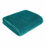 Mybesthome Microfibre Blanket CARLA Turquoise 150x200cm - Blanket