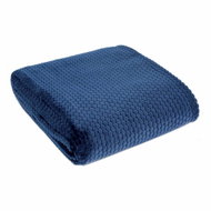 Mybesthome Microfibre Blanket CARLA Blue 150x200cm - Blanket
