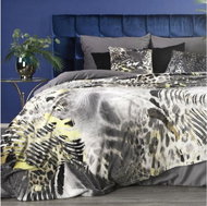 Mybesthome Luxury Microfibre Vlanket EVA 12 Black/Gold 150x200cm - Blanket