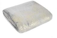 Mybesthome Microfibre Blanket ZOLA Silver 150x200cm - Blanket