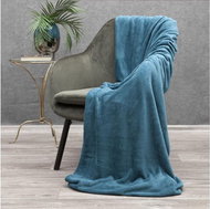 Mybesthome Microfibre Blanket SIMPLY Blue 150x200cm - Blanket
