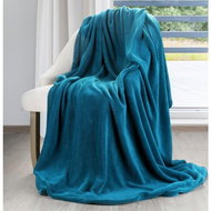 Mybesthome Microfibre Blanket SIMPLY Turquoise 150x200cm - Blanket