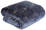 Mybesthome Microfibre Blanket SOLO Blue 150x200cm - Blanket