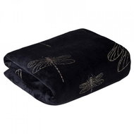 Mybesthome Microfibre Blanket BAG Black 150x200cm - Blanket