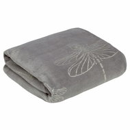 Mybesthome Microfiber Blanket BAG Grey 150x200cm - Blanket