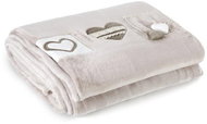 Mybesthome Microfibre Blanket with LOVE Application 150x200cm - Blanket