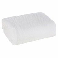 Mybesthome Microfibre Blanket SAMOA White 150x200cm - Blanket