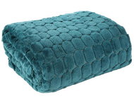 Mybesthome Microfibre Blanket ZORKA Turquoise 150x200cm - Blanket