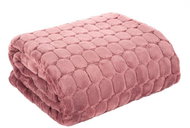 Mybesthome Microfibre Blanket ZORKA Pink 150x200cm - Blanket