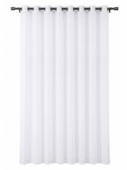MyBestHome Voálová dlouhá záclona s kroužky Eden bílá 300 × 250 cm - Curtain