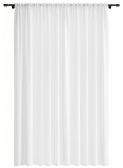MyBestHome Voálová dlouhá záclona s řasící páskou Julia bílá 200 × 250 cm - Curtain