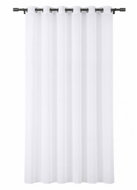 MyBestHome Voálová dlouhá záclona s kroužky Lada ring woal bílá 200 × 250 cm (1 kus) - Curtain