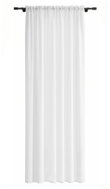 MyBestHome Voálová dlouhá záclona s řasící páskou Lada tape woal bílá 140 × 250 cm (1 kus) - Curtain