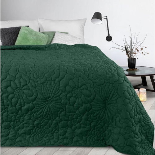 MyBestHome Bedspread ATLANTA 220x240 cm green - Bed Cover - Main image