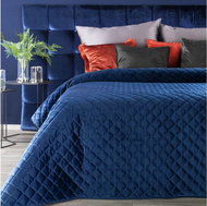 MyBestHome Bedspread RENE, 220x240cm, Blue - Bed Cover