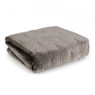 MyBestHome Bedspread SAVA, 220x240cm, Dark Beige - Bed Cover
