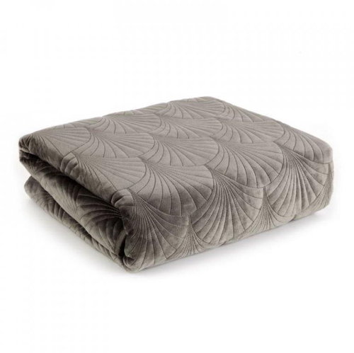 MyBestHome Bedspread SAVA, 220x240cm, Dark Beige - Bed Cover - Main image