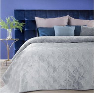 MyBestHome Bedspread SAVA 220x240 cm silver - Bed Cover
