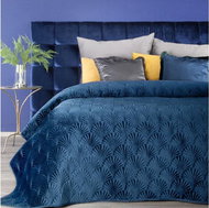 MyBestHome Bedspread SAVA 220x240 cm blue - Bed Cover