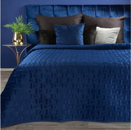 MyBestHome Bedspread RAISA 220x240 cm blue - Bed Cover