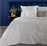 MyBestHome Bedspread PIETRO 220x240 cm white - Bed Cover