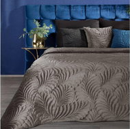 MyBestHome Bedspread PIETRO 220x240 cm dark beige - Bed Cover